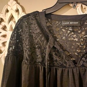 NWOT Lane Bryant Plus Blouse Size 22